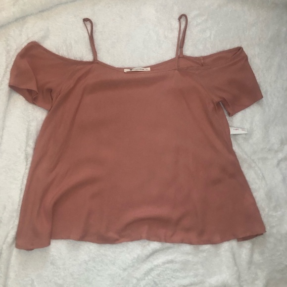 NWT The Impeccable Pig Dark Rose Cold Shoulder Top - Picture 7 of 8